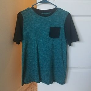 Boys Greenish Blue Tee